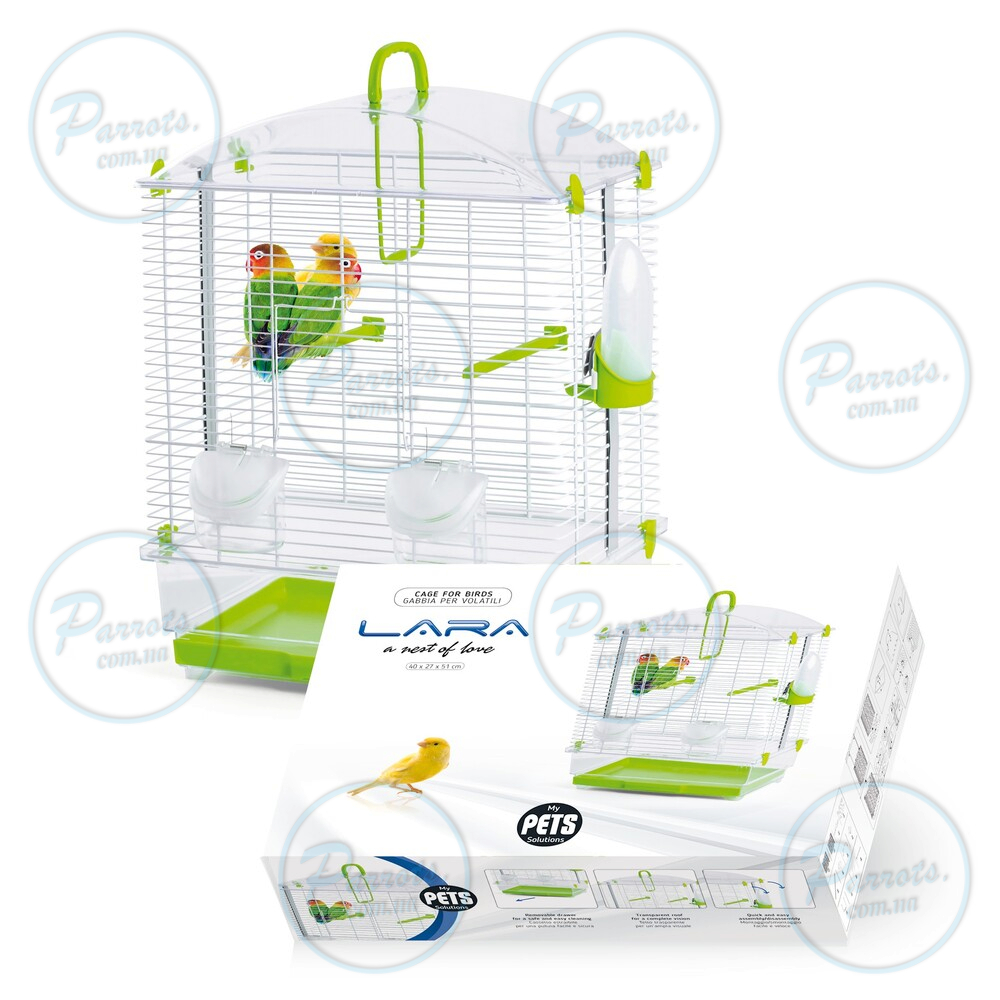 Клітка Fop Lara Big Fun для птахів, 40х27х51 см