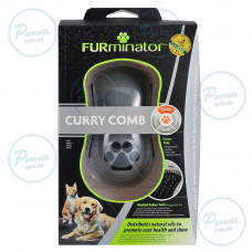Щетка массажная FURminator для собак и кошек, резиновая