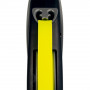 Поводок-рулетка Flexi Neon Giant для собак, с лентой, размер L 8 м / 50 кг (чёрная)