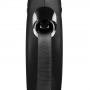 Повідець-рулетка Flexi New Classic для собак, зі стрічкою, розмір XS 3 м / 12 кг (чорна)