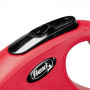 Повідець-рулетка Flexi New Classic для собак, зі стрічкою, розмір S 5 м / 15 кг (червона)