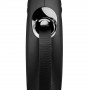 Повідець-рулетка Flexi New Classic для собак, зі стрічкою, розмір S 5 м / 15 кг (чорна)