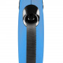 Поводок-рулетка Flexi New Classic для собак, с лентой, размер XS 3 м / 12 кг (синяя)