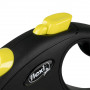 Повідець-рулетка Flexi New Neon для собак, зі стрічкою, розмір L 5 м / 25 кг (жовтий)