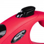 Повідець-рулетка Flexi New Classic для собак, зі стрічкою, розмір L 8 м / 50 кг (червоний)