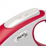 Рулетка Flexi New Comfort для собак, стрічка, розмір S, 5 м (червона)
