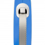 Рулетка Flexi New Comfort для собак, стрічка, розмір L, 5 м (синя)