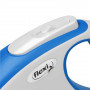 Рулетка Flexi New Comfort для собак, стрічка, розмір L, 8 м (синя)