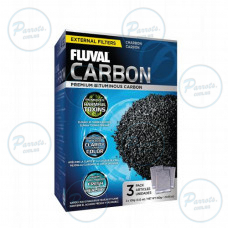 Наполнитель Hagen для фильтра Fluval Carbon активированный уголь 3 x 100 г