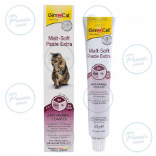 Паста GimCat Every Day Malt-Soft Paste Extra для котів, виведення шерсті зі шлунку, 50 г