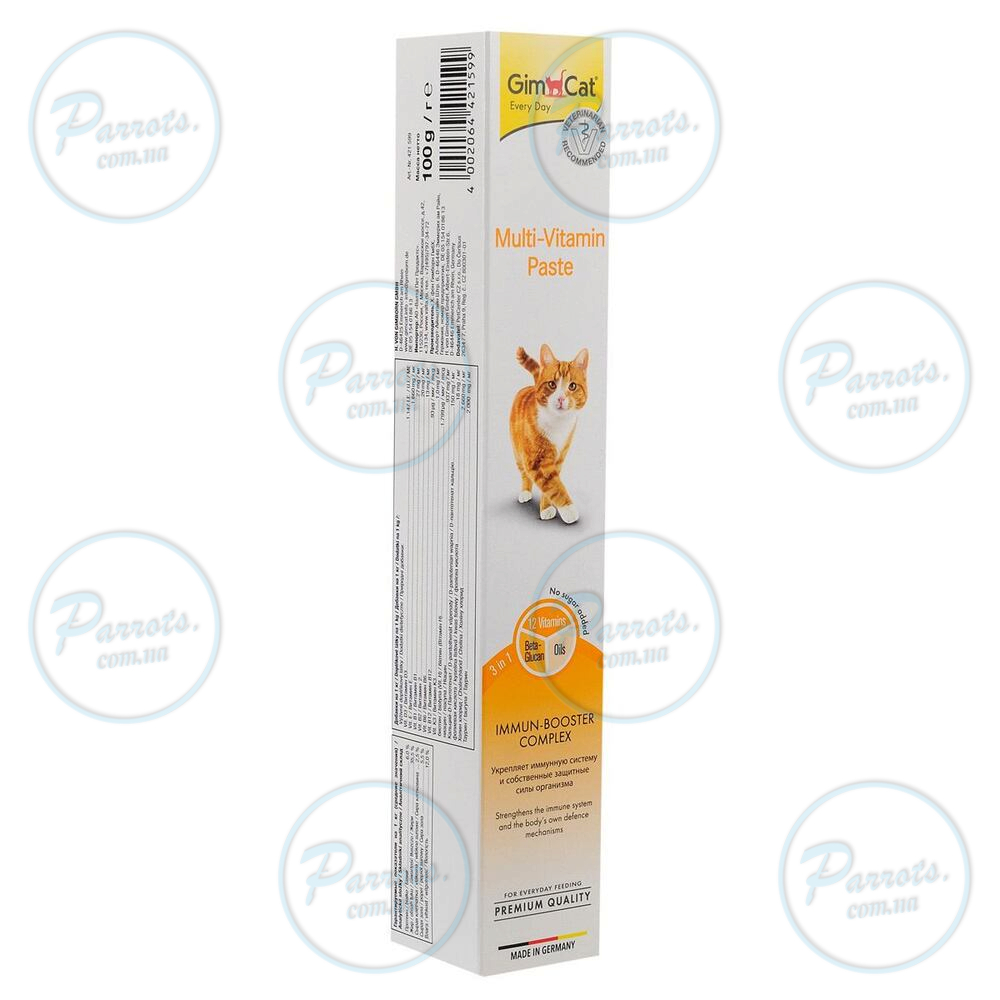 Мультивітамінна паста GimCat Every Day для котів, 100 г