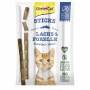 Ласощі GimCat для котів, палички з лососем та тріскою, 4 шт по 5 г