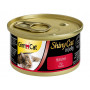 Вологий корм GimCat Shiny Cat для котів, курка, 70 г