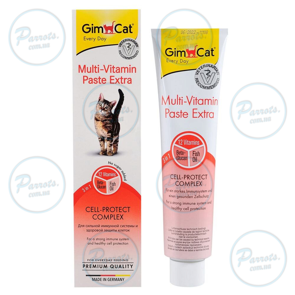 Мультивітамінна паста GimCat Every Day Extra для котів, 200 г