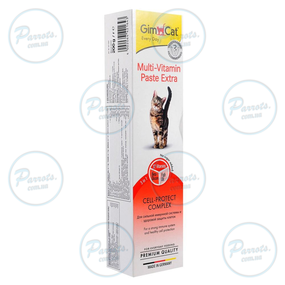 Мультивітамінна паста GimCat Every Day Extra для котів, 200 г