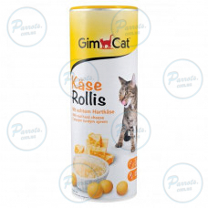 Ласощі GimCat Kase-Rollis для котів загальнозміцнюючий комплекс кульки з сиром 850 шт/425 г