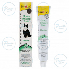 Витамины GimCat Expert Line Gastro Intestinal для кошек, улучшение пищеварения, 50 г
