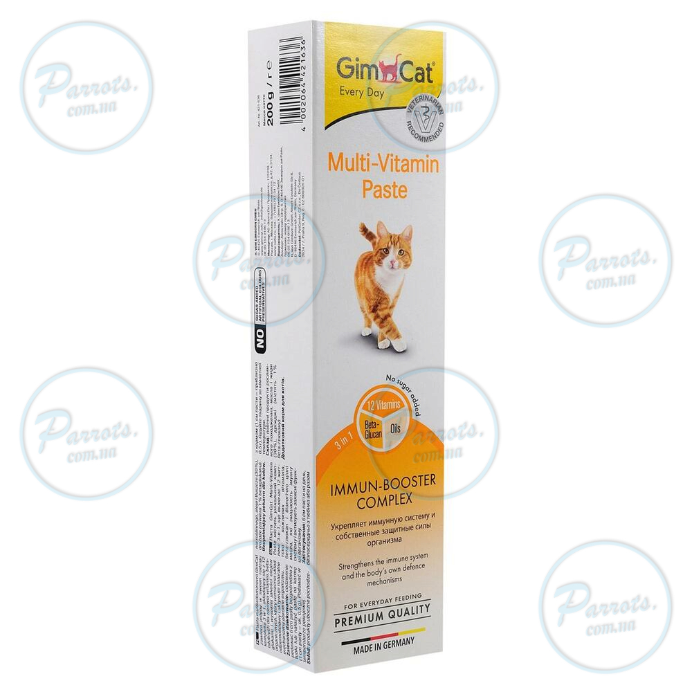 Мультивитаминная паста GimCat Every Day для кошек, 200 г