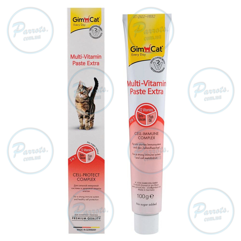 Мультивітамінна паста GimCat Every Day Extra для котів, 100 г
