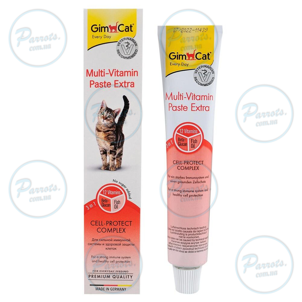 Мультивитаминная паста GimCat Every Day Extra для кошек, 50 г