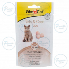 Таблетки GimCat Every Day Skin&Coat для кошек, 40 г