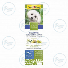 Лосьйон GimDog Natural Solutions для собак, для очищення очей, 50 мл