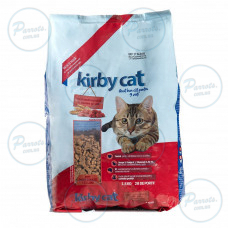 Сухий корм Kirby Cat для котів, курка та яловичина, 1,5 кг
