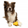 Игрушка Kiwi Walker «Птица киви» для собак, оранжевая, 13,5 см