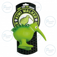 Игрушка Kiwi Walker «Птица киви» для собак, зеленая, 13,5 см
