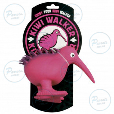 Іграшка Kiwi Walker «Птах ківі» для собак, рожевий, 8,5 см