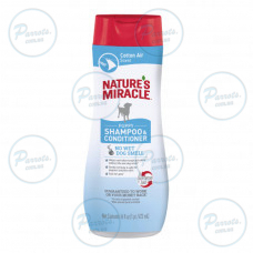 Шампунь - кондиціонер 8in1 Nature s Miracle для цуценят з ароматом бавовни 473 мл