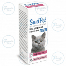 Гель ProVET SaniPet для ухода за полостью рта кошек и собак, 15 мл (капли)