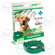 Нашийник ProVET «STOP-Біо» для собак 70 см (від зовнішніх паразитів)