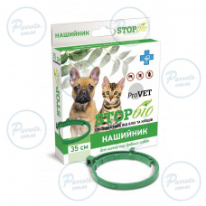 Нашийник ProVET «STOP-Біо» для котів та собак 35 см (від зовнішніх паразитів)
