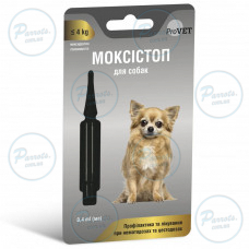 Антигельмінтний препарат ProVET «Моксістоп» для собак до 4 кг (1 піпетка)