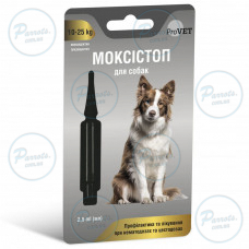 Антигельминтный препарат ProVET «Моксистоп» для собак больше 10 кг (1 пипетка)