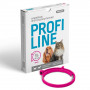 Нашийник Provet Profiline для котів та собак 35 см, фуксія (інсектоакарицид)