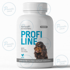 Вітаміни Provet Profiline для собак, Кальцій Комплекс для кісток та зубів, 100 таб.