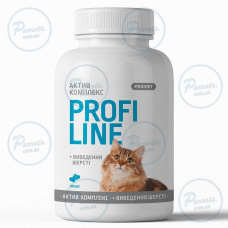 Вітаміни Provet Profiline для котів, Актив Комплекс + виведення шерсті, 180 таб.