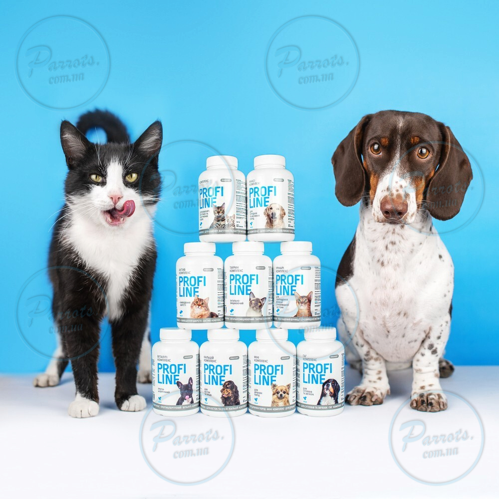 Витамины Provet Profiline для кошек, Актив Комплекс + вывод шерсти, 180 таб.