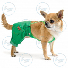 Штани Pet Fashion «Арні» для собак, розмір XS2, зелені