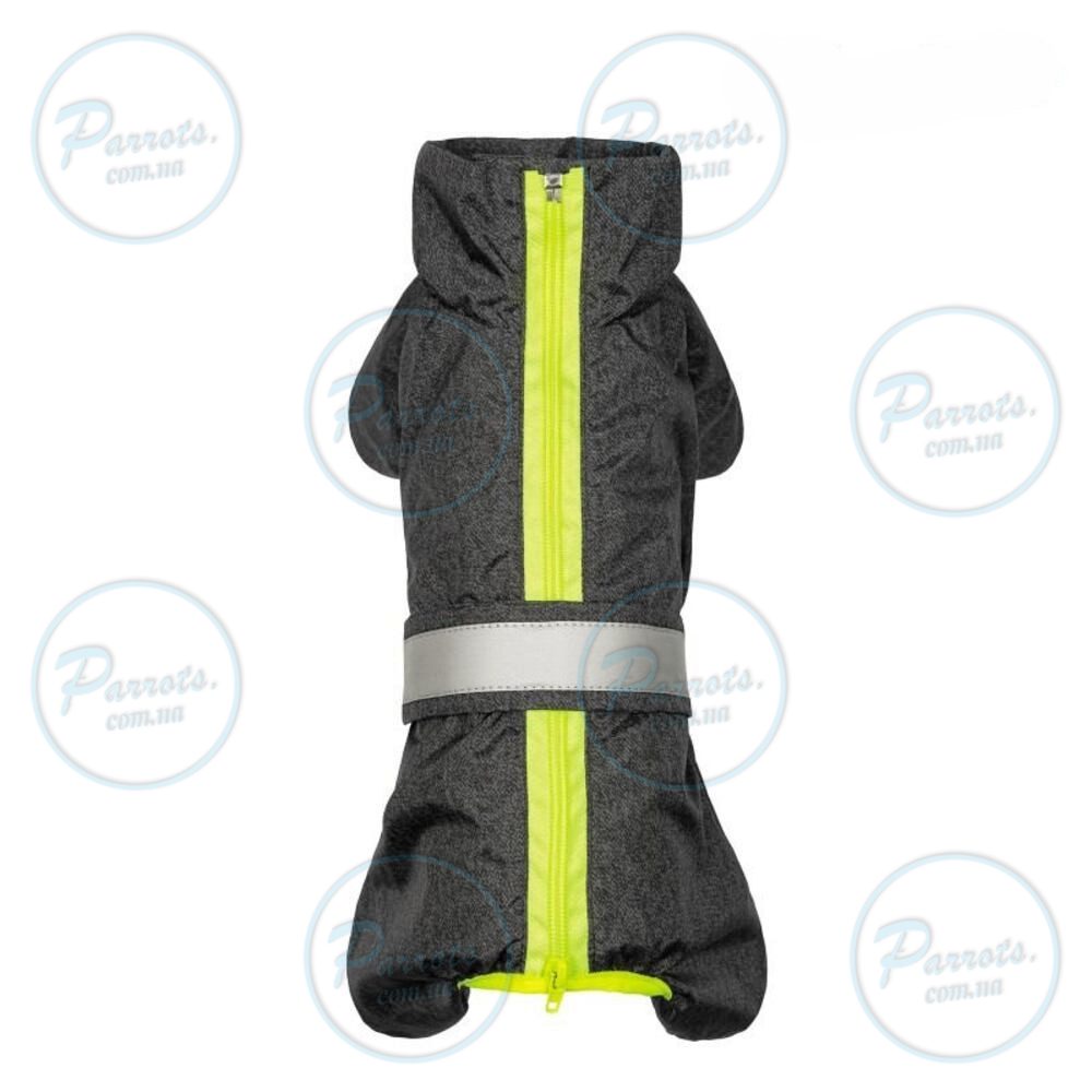 Дощовик Pet Fashion «Rain» для такс, розмір S-2, сірий
