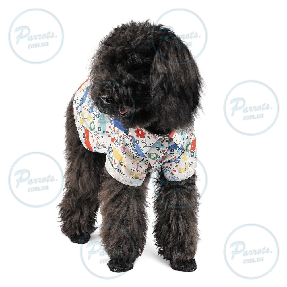 Сорочка Pet Fashion «Фенікс» для собак, розмір XS, принт