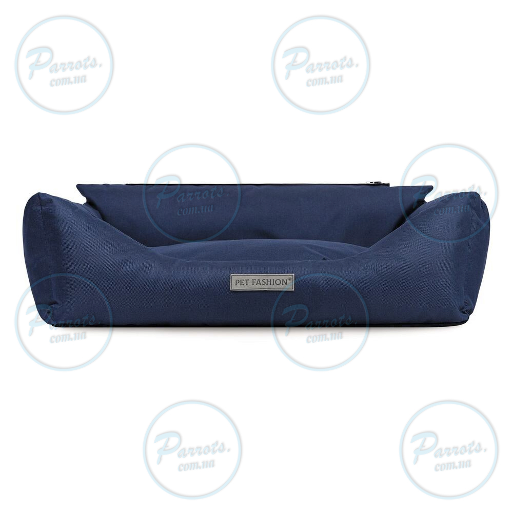 Лежак Pet Fashion «Prime» для собак, 66x52x24 см, синій