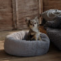 Лежак Pet Fashion «Soft» для собак та котів, 48х48х17 см, ciрий