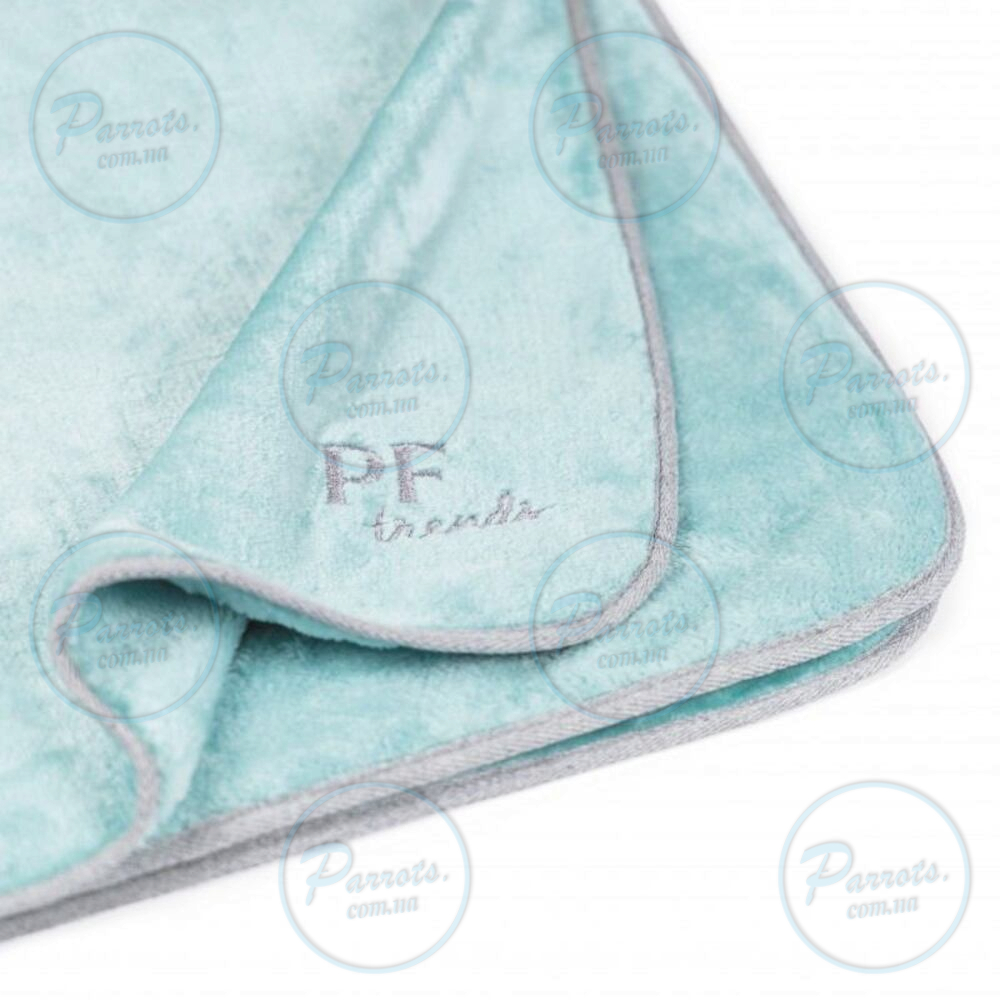 Плед Pet Fashion «Bliss» для собак та цуценят, 77х100 см, м'ята