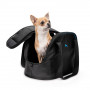 Сумка-переноска Pet Fashion «Remy» для собак та котів, 40x28x21 см, чорна