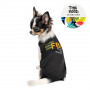 Борцівка Pet Fashion «FBI» для собак, розмір S, чорна
