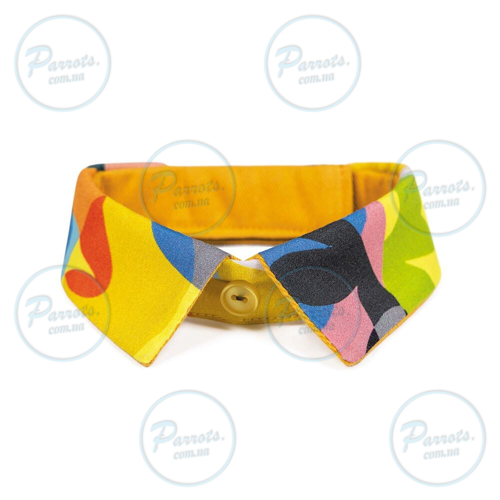 Комірець Pet Fashion «Bright» для собак, розмір S-М, жовтий