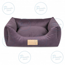 Лежак Pet Fashion «Molly» для собак та котів, 62х50х19 см, фіолетовий